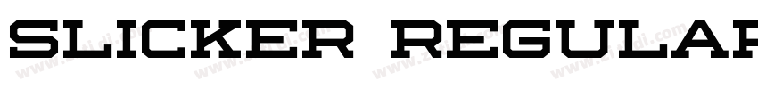 Slicker Regular字体转换 Slicker Regular字体转换